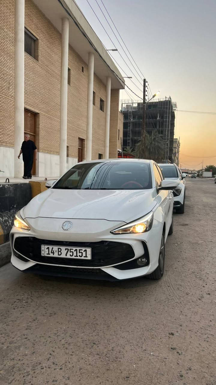 MG3 
مرخصت الادمن
موديل 25 
ماشية ٢٠ الف
السعر 100وبيه مجال

مرقمة كاملة  باسم المالك ( حرة )

الضربات 
دوسة راجع حار وصبغ شويه
جاملق امامي بارد
جاملق خلفي ضربة خفيفة بارد

***********
كروب MG البصره 
كروب MG العراق الرسمي Group MG IRAQ Official
