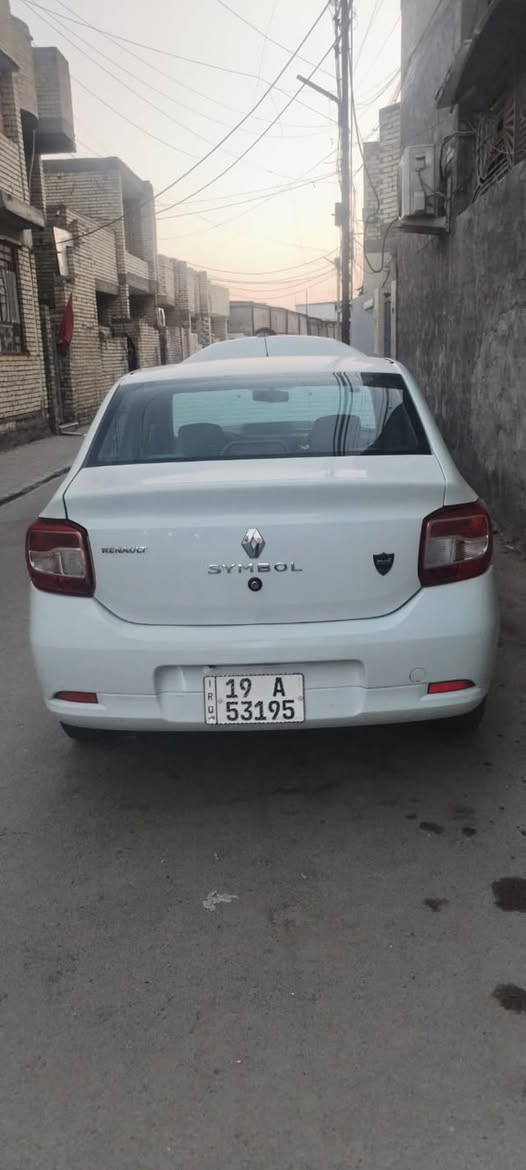 رينو سمبل٢٠١٦
سياره جاهزه 
محرك كير خير من الله
جديده احله من الصور
تصوير فيديو مع منشور
مكان سياره بغداد طالبيه
الاستفسار 
***********
