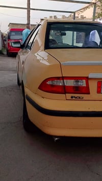 سمند للبيع 12 كرستال سياره كير ومحرك خير من الله 07764060035
