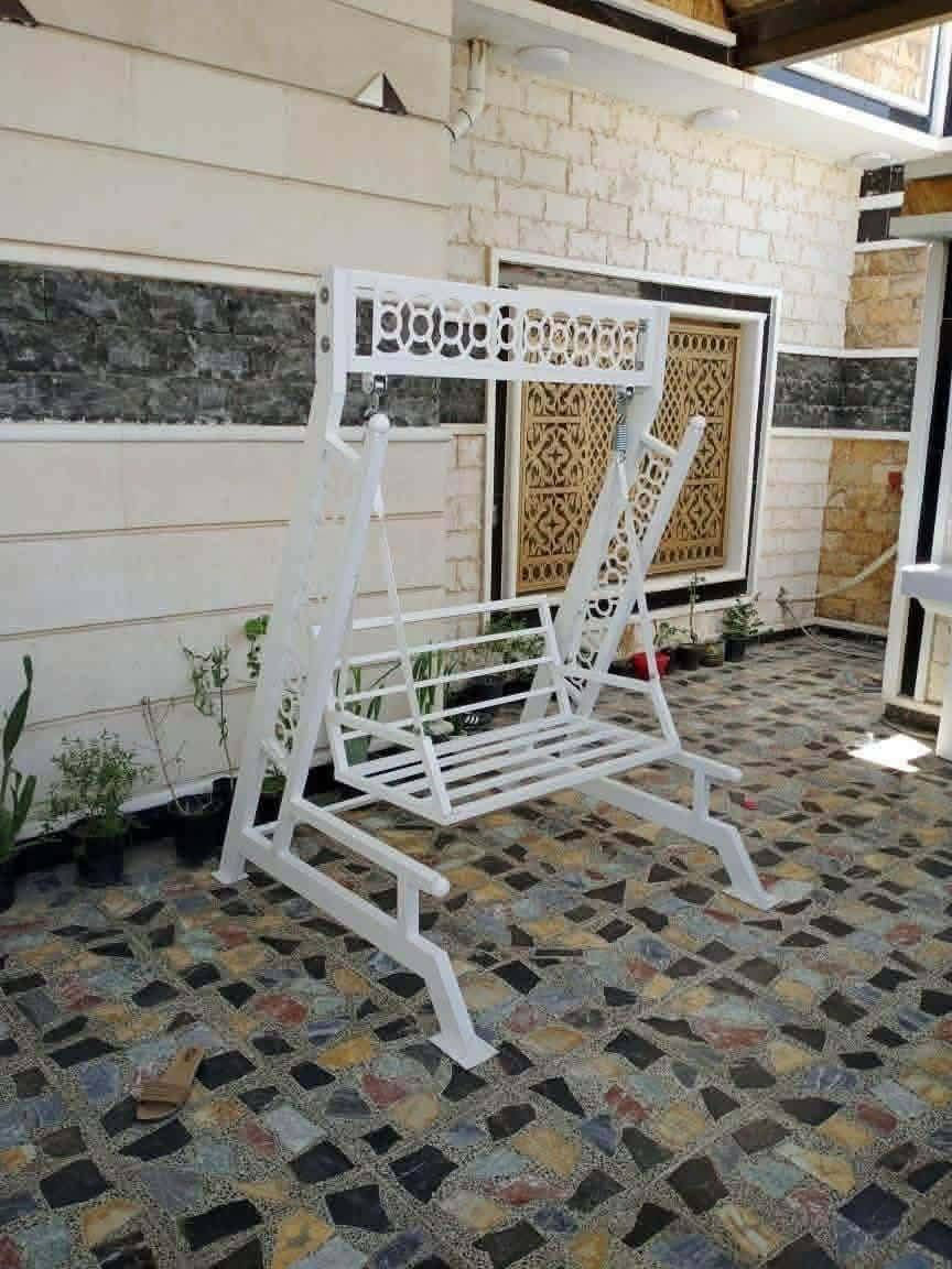 ✨ دلّلي حديقتچ بمرجوحة تفصال ثقيل تخبل 🤍🌿موجود كل التصاميم
مرجوحة مريحة وأنيقة  جلسة راقية ومرتبة بالحديقة 😍
مناسبة للجلوس، والاسترخاء ولمّة الأهل ❤️وتبقى سنين
📩 للحجز والاستفسار راسلونا خاص *********** لا تفوتچ!  متوفر توصيل بابل نجف كربلا فقط ✅
