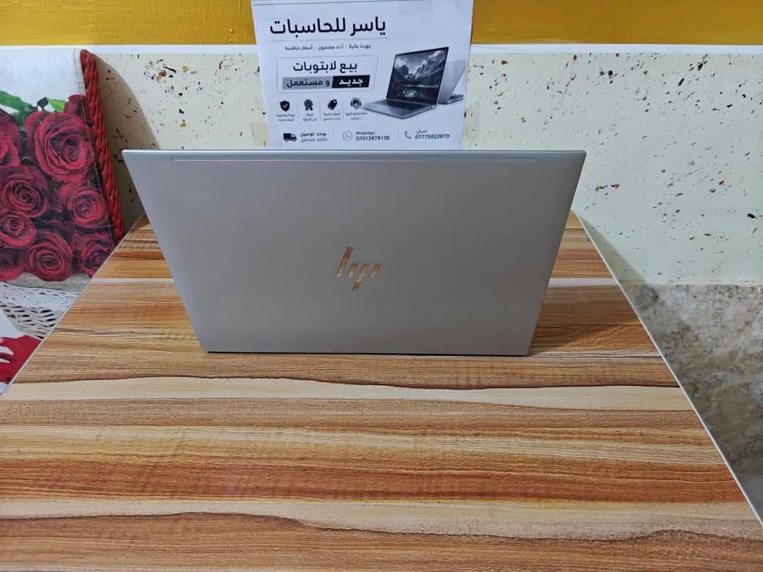 🔥 عرض خاص  آخر 5 قطع فقط

💻 HP EliteBook 860 G9 – الجيل 12

💰 السعر: 625 ألف دينار عراقي

✨ مستخدم نظيف جداً وبحالة ممتازة

📌 المواصفات:
🔹 معالج Intel Core i5-1235U – الجيل الثاني عشر
🔹 رام RAM:8GB DDR5 بسرعة 4800MHz
🔹 تخزين SSD 256GB NVMe
🔹 كرت شاشة Intel UHD Graphics
🔹 شاشة 16 إنج Full HD
🔹 لوحة مفاتيح كاملة مع Numpad

🪟 نظام التشغيل:
✅نظام التشغيل Windows 11 Pro أصلي ومفعّل
✅ الجهاز جاهز للاستخدام مباشرة

🔌 المنافذ:
• USB Type-C / Thunderbolt 4
• USB 3.2
• HDMI
• LAN RJ-45
• منفذ سماعة 3.5mm
• قارئ Smart Card حسب الإصدار

🎯 مناسب لـ:
✔️ الدراسة والجامعة
✔️ الأعمال المكتبية
✔️ البرمجة
✔️ المحاسبة
✔️ برامج Microsoft Office
✔️ التصميم الخفيف
✔️ التصفح والاجتماعات الأونلاين

⭐ أبرز المميزات:
✅ معالج جيل 12 بأداء ممتاز
✅ شاشة 16 إنج بمساحة عرض أكبر وراحة أكثر
✅ سرعة واستجابة عالية بفضل SSD NVMe
✅ لوحة مفاتيح كاملة مع أرقام
✅ جودة تصنيع عالية وتصميم أنيق
✅ مناسب للاستخدام اليومي والعمل والدراسة

🎁 المرفقات:
🔌 الشاحن
💼 جنطة لابتوب

🛡️ ضمان استبدال لمدة 7 أيام

🚚 يوجد توصيل إلى جميع محافظات العراق

📱 واتساب: ***********
📞 اتصال: ***********

نص مكتوب في الصور:
- ياسر للحاسبات
- جودة عالية - أداء مضمون - أسعار منافسة
- بيع لابتوبات
- جديد و مستعمل
- ***********
- ***********0
- يوجد توصيل لكافة المحافظات
- DirectX Diagnostic Tool
- System Display Sound Input
- This tool reports detailed information about the DirectX components and drivers installed on your system.
- If you know what area is causing the problem, click the appropriate tab above. Otherwise, you can use the "Next Page" button below to visit each page in sequence.
- System Information
- Current Date/Time: Thursday, July 9, 2026, 8:34:11 PM
- Computer Name: DESKTOP-N87L3P2
- Operating System: Windows 11 Pro 64-bit (10.0, Build 26200)
- Language: English (Regional Setting: English)
- System Manufacturer: HP
- System Model: HP EliteBook 860 16 inch G9 Notebook PC
- BIOS: U71 Ver. 01.18.01
- Processor: 12th Gen Intel(R) Core(TM) i5-1235U (12 CPUs), ~1.3GHz
- Memory: 8192MB RAM
- Page file: 3400MB used, 6343MB available
- DirectX Version: DirectX 12
- Check for WHQL digital signatures
- DxDiag 10.00.26100.5074 64-bit Unicode Copyright © Microsoft. All rights reserved.
- Help
- Next Page
- Save All Information...
- Exit
- Search
- Device
- Name: Intel(R) UHD Graphics
- Manufacturer: Intel Corporation
- Chip Type: Intel(R) UHD Graphics Family
- DAC Type: Internal
- Device Type: Full Display Device
- Approx. Total Memory: 4040 MB
- Display Memory: 128 MB
- Shared Memory: 3912 MB
- DirectX Features
- DirectDraw Acceleration: Enabled
- Direct3D Acceleration: Enabled
- AGP Texture Acceleration: Enabled
- DirectX 12 Ultimate: Disabled
- Notes
- No problems found.
- Drivers
- Main Driver: igdumdim64.dll,igd10iumd64.dll,igd10
- Version: 32.0.101.7085
- Date: 3/3/2026 03:00:00
- WHQL Logo'd: Yes
- Direct3D DDI: 12
- Feature Levels: 12_1,12_0,11_1,11_0,10_1,10_0,9_3
- Driver Model: WDDM 3.2
- Task Manager
- Performance
- Run new task
- CPU
- 12th Gen Intel(R) Core(TM) i5-1235U
- % Utilization
- 100%
- 0%
- 60 seconds
- Utilization
- Speed
- 1.34 GHz
- Base speed:
- Sockets:
- Cores:
- Logical processors:
- Virtualization:
- L1 cache:
- L2 cache:
- L3 cache:
- 1.30 GHz
- 1
- 10
- 12
- Enabled
- 928 KB
- 6.5 MB
- 12.0 MB
- Processes
- 154
- Threads
- 1976
- Handles
- 58946
- Up time
- 0:00:22:19
- 0% 1.34 GHz
- Memory
- 3.5/7.6 GB (46%)
- Disk 0 (C: D:)
- SSD (NVMe)
- GPU 0
- Intel(R) UHD Graphics