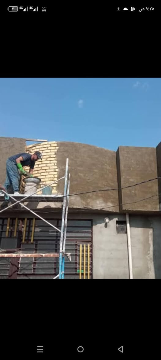 لبخ سمنت • جص • نثر تطبيك
