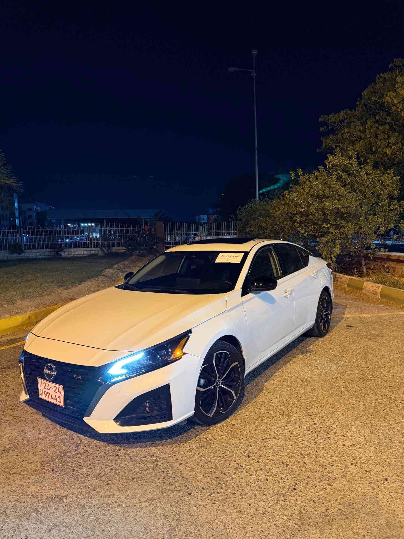 Nissan altima SR 2025
نيسان التيما SR PLUS 2025
محرك 2.5 دفع امامي مرغوب 
للون ابيض المرغوب
مواصفات SR plus معروفة
سلايد 
شاشة جبيرة
كشن جلد 
كشنات تدفئة
شاحن لاسلكى
رادارات 360’ درجة
ماشي 18 الف مايل
ربع جاملغ و وصندوق صبغ
بدون ارباك 
سعره ورقة(175) ومجال 
مكان السيارة كلار
للأستفسار اكثر
*********** كالار, السليمانية
