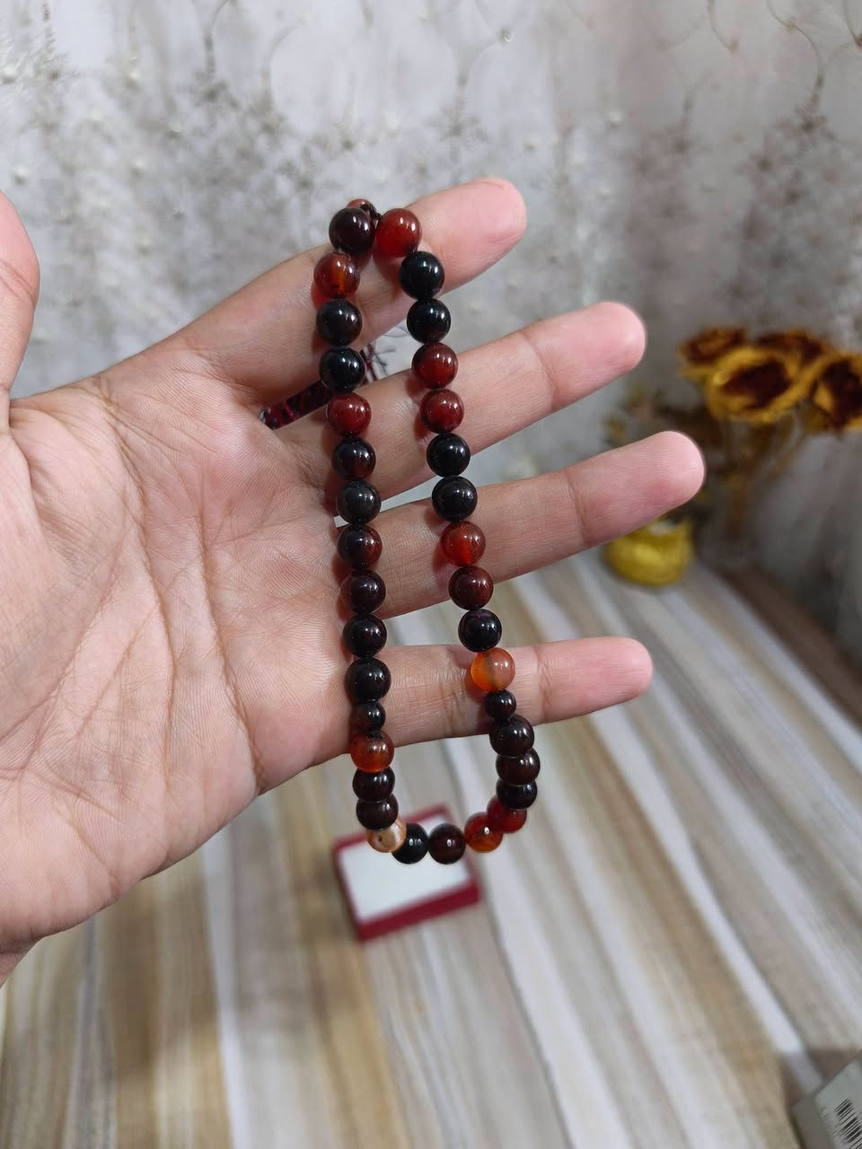سبحة • عقيق • ٣٣ حبة