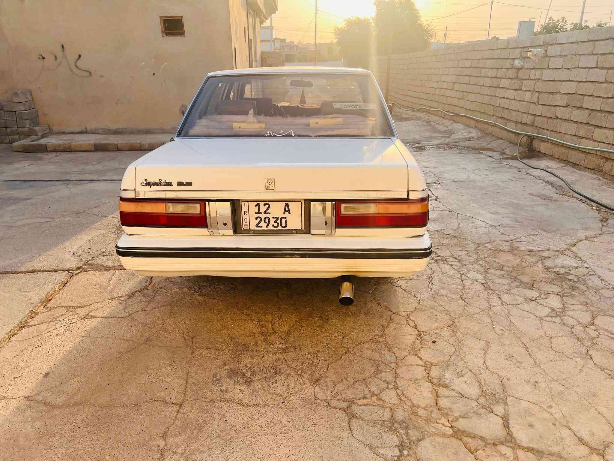 سوبر موديل 84 رقم نينوى دولي سنويه جديده محرك كير بطه ٢٥٠٠ شرط تبريد شغال صدر خلفي امامي جديد تخم تاير جديد سياره وضع شركه بيها صبغ جاملغ فقط بدون دواخل..... دشبول وبطاين وضع شركه.. السعر 58 وبي مجال قليل اعتذر عن بيع الأقساط او المده بدون مراوس
مكان السيارة الشركاط الخصم
 ***********
