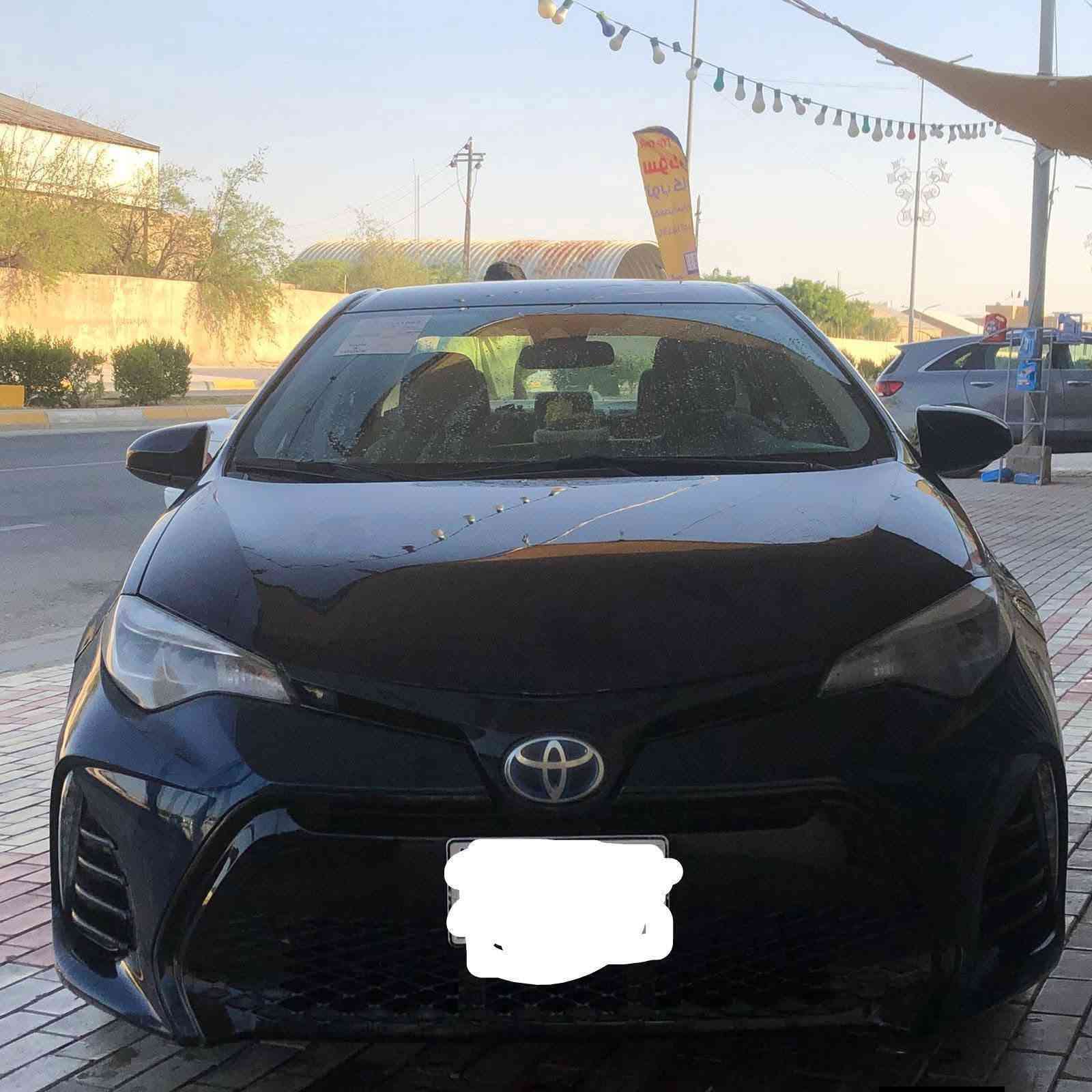 للبيع كورلا 2018 رقم بغداد دولي بأسمي كير محرك مكفولات تبريد ثلج شاشة لمس تحكم مقود جهتين  كامرة رادر انظمة قيادة السيارة حادثها بس بنيد بدون دواخل بس هنا صار بيها اربع مكانات صبغ  السعر 110 وبيها مجال مكان السيارة كربلاء حي الحسين ***********
