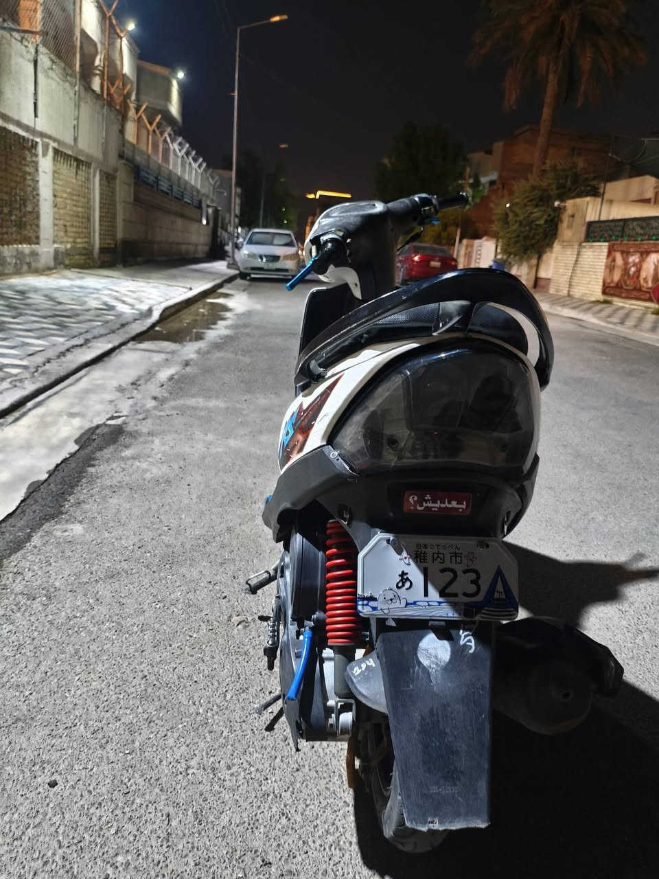 ماكس عدله كلهه بلاديه ومختمه من الطول لطول مكينه 49 بلاديه برغي 1 ممفتوح بيهه
سلف بلادي كابريتر بلادي كلشي بلادي مابيهه شي تجاري 

كفرات ختم1
مناقصه ايشي تجي تشغل وتطلع 

سلف وهندر بكل وقت دراجه ربع نكره تشتغل 

رايده به 750 وبيهه مجال

 ***********
