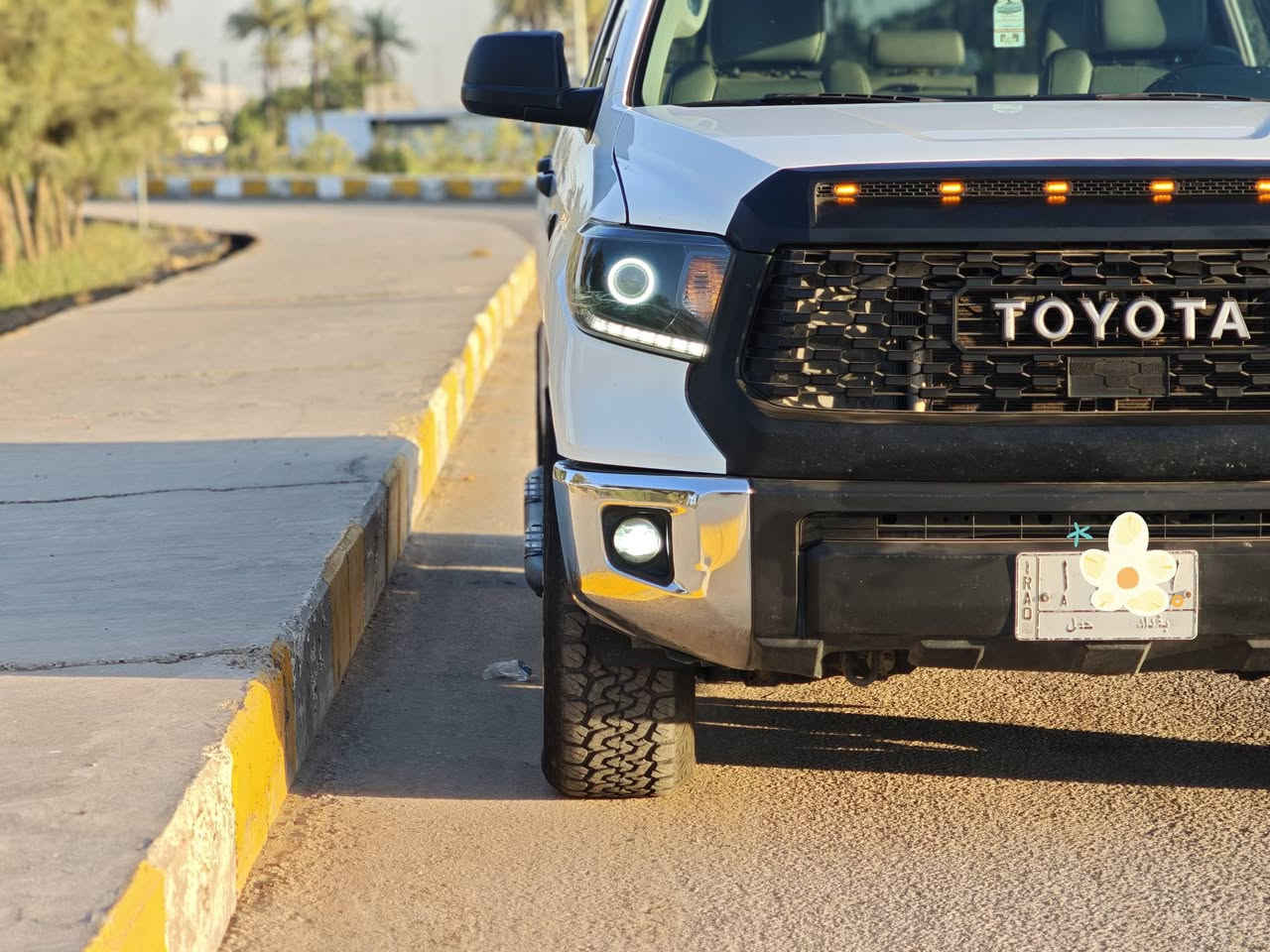 العملاق الياباني 💪
السلام عليكم ورحمة الله وبركاته
تويوتا تندرا 2021 وارد امريكي مكفول كفالة عامة حتى الدعاميات كفالة حادثهه مياه امطار للدوسة موضح بالصور
السيارة رقم بغداد بأسمي
محرك لگزز  V8 5700
    مواصفات السيارة /
رادار امامي مع تثبيت مسار
كشنات كهرباء
لايت عدسات LED
مكان السيارة حلة
السعر 355 ورقة وبيهه مجال
للتواصل ***********
