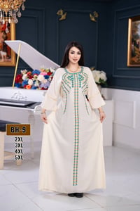 دشداشة • قماش كشمير • مقاسات ٢XL-٥XL
