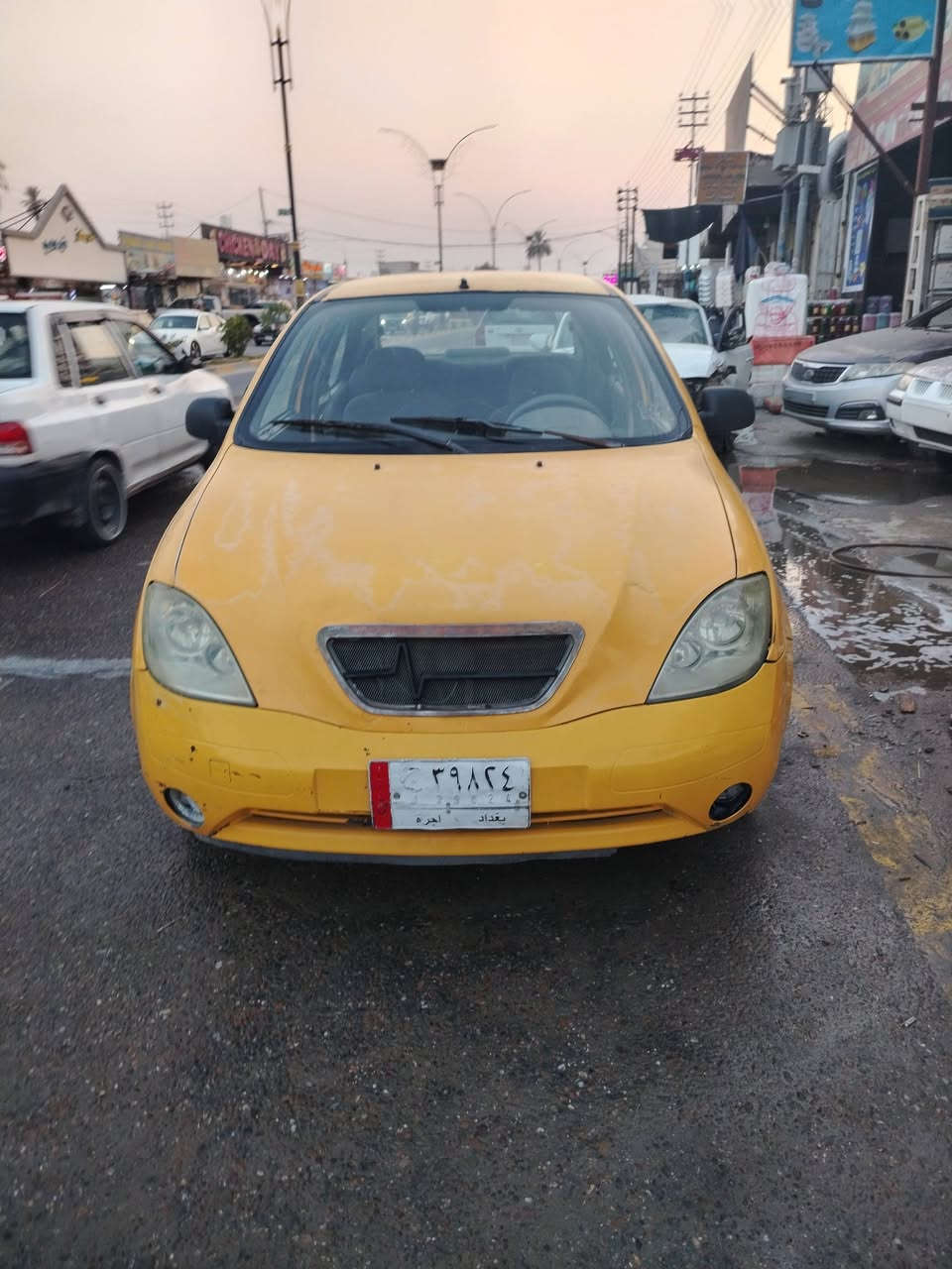السلام عليكم اخوان طيبه موديل ٢٠١٥ رقم بغداد السياره بدون قطره صبغ مكينه كير حداديه تبريد ثلج عليه غرامات ٤٠٠ عليه انطيك مصفره هيئه وغرامات السعر ٢٥ ***********
