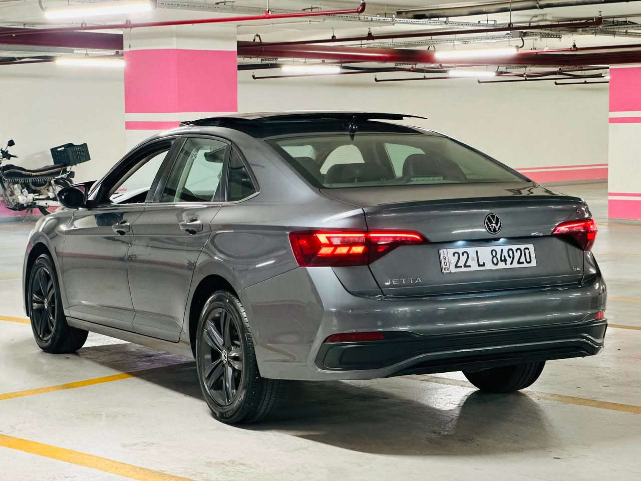 ٢٠٢٣ Jetta
سيارة كلين كفاله عامه 
مواصفات بانوراما بصمه كشن هيتر شاشة اليكترونية رادارات
رقم سنويه جديد 
مكان سيارة أربيل معارض 
*********** واتساب فايبر
