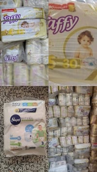 حفاظات أطفال • تلبيسه • مقاس ٣-٥