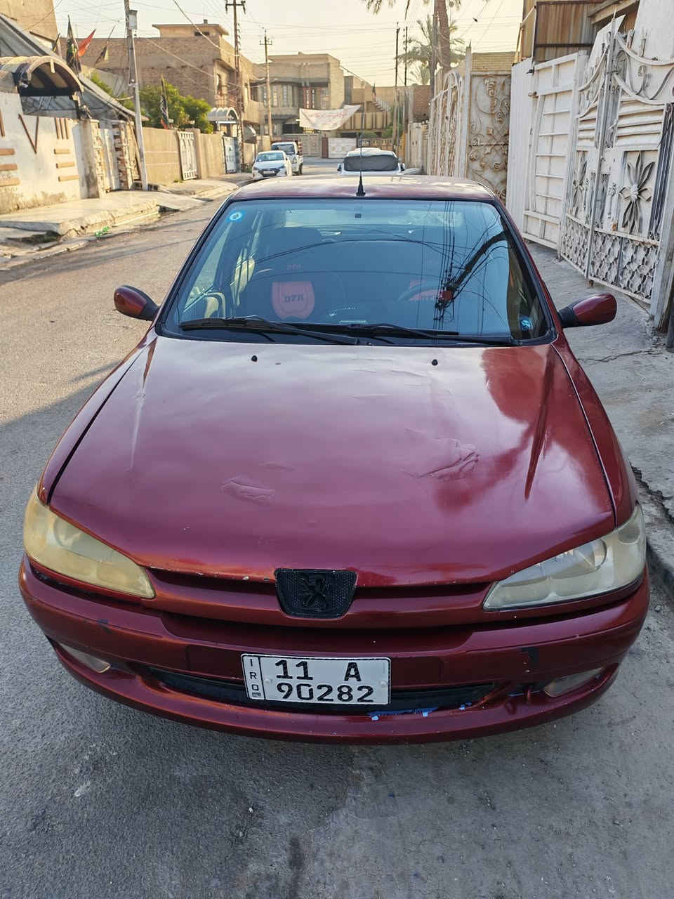 السلام عليكم شباب للبيع بيجو 306 موديل 2003 السيارة جاهزة من كل النواحي تبريد شغال كلج جديد مكينة خير من الله السيارة مصبوغة حزام بيها ملاحضات بسيطة  ينرادلهن تعمير السعر 34 بيها مجال بسيط مكاني بغداد البياع الشرطة الخامسة للاستفسار ***********
