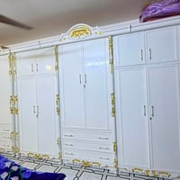 غرفة نوم خشب • صبغ حراري • جديدة