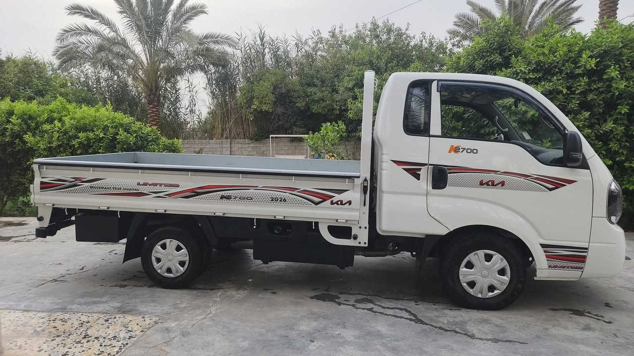 KIA
سلام عليكم للبيع كيا حمل موديل2026 رقم بغداد تحويل مباشر سياره جديده مكفوله كفاله عامه بعدها عل وضع الشركه ماشيه ٧الف فقط بعدها زيرو سياره فول سستم وفول مواصفات نضافه ميه بل ميه من جكه الابره جاهزه مغلفه مدوشمه سبير منازل سياره مال جناي مكاني بغداد للستفسار اتصل
*********** 
سعر ١٧٨وبيها مجال فقط حك الجيه وشرط تحويل عقد مروري مباشر اذا موعقد مرور ماابيع
