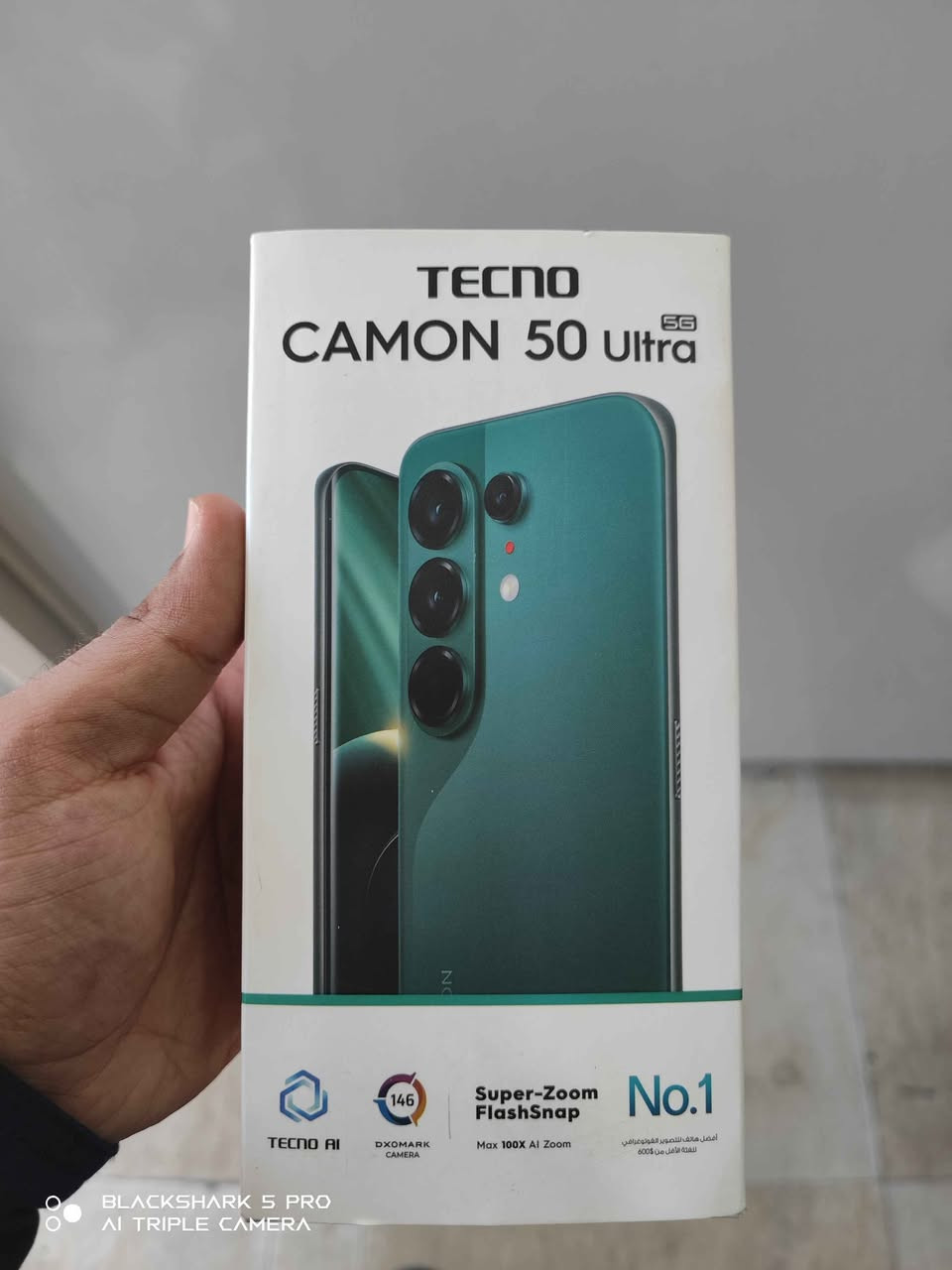 Tecno camon 50ultra
256GB 
Ram 8
100%100xawen
Kaml ashya
500hazaru majale kam
Lakarkukm
Gayandn haya bo hamu shwene
***********
......
تكنو كامون 50الترا
ذاكرة256
رام8
كامل ملحقات
نضافة100٪100
500الف وبي مجال بسيط
مكاني كركوك توصيل متوفر
*********** كركوك, العراق

نص مكتوب في الصور:
- صحة البطارية
- سعة البطارية القصوى
- ١٠٠%
- هذا يتعلق بسعة البطارية عندما كانت جديدة، كلما زادت القيمة، كلما طالت مدة عمر البطارية. البطاريات هي مكونات قابلة للاستهلاك. كيفية إطالة عمر البطارية
- حماية الشحن بالذكاء الاصطناعي
- من خلال التعلم من روتين الشحن الخاص بك، سيتم شحن البطارية مؤقتا بنسبة 80% أثناء الشحن طويل الأمد.
- حماية الشحن المخصصة
- عند الشحن لفترة طويلة، يمكنك ضبط مستوى الشحن الأقصى لتجنب ترك البطارية مشحونة بنسبة 100%
- لفترة طويلة
- BLACKSHARK 5 PRO AI TRIPLE CAMERA