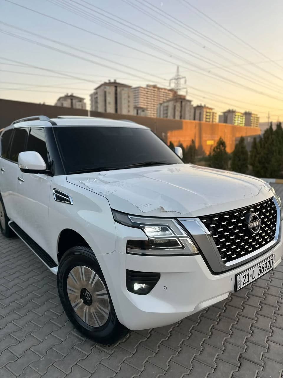 سلام عليكم 

نيسان پاترول 2020 SE💪💪

السيارة خليجية وكالة شركة السور 

السيارة مكفولة كفالة عامة دعامية للدعامية ابشرط 

مكان السيارة سليمانية 

محرك ٦ سلندر 💪

مواصفات SE
شاشة جبيرة 
كاميرا 
امراية اوتو كاميرا 
كشنات كارباء 
گيج الكتروني 
دبل ماوس 
اسلايت
رادار امامي 
امراية هيتر 
امراية شفط 
اشارة بلمراية 
حساس خلفي
حساس امامي 
تبريد قطعتين 
داخل صاج كلش مميز 
تحكمات جهتين 
تحديد مسار 
ثلاجه 
بصمة 
بصمة ابواب 
تشغيل عن بعد 
صندوق شفط 
لايتات ليد 
بگلايت ليد 
فور ويل 

السيارة ماشية ٤٦ الف 

السيارة كلش جديدة و حلوة هزةو فحص كله جديد 
كير و مكينة كله مكفول بدون اي عطل 

سعرة ٣٨٥$ بي مجال 

رقمي ***********

