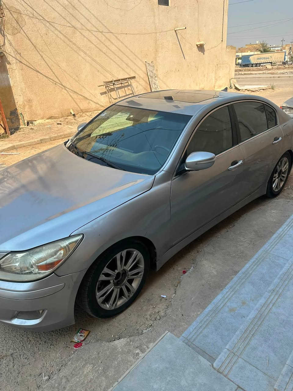 جنيسز 2012 امريكي
محرك 6 سلندر 3800

فول مواصفات 

حساس امامي خلفي

بصمة تشغيل وابواب

فتحة سقف

شاشة تاب

ماوس تحكم

كشنات جلد وكهرباء

تدفئة وتبريد بالكشنات وميموري خزن

مري قلاب واشارة بالمري 

ثلاث قطع تبريد

بردة خلفية

صدر جديد

عازل حراري للجام

رقم بغداد مكانها العمارة

السعر 85 وييها مجال

***********
