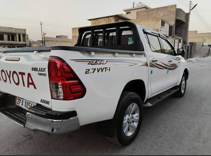 سلام عليكم تيوتا هايلوكس  موديل 2018 عالي دفع رباعي 4×4 مكفوله كفاله عامه تخم تاير  حساسات خلفيه  تبريد قطعتين رقم انكليزي تحويل مباشر  .مكان بغداد ستفسار  عل     رقم.  ***********.     ***********
