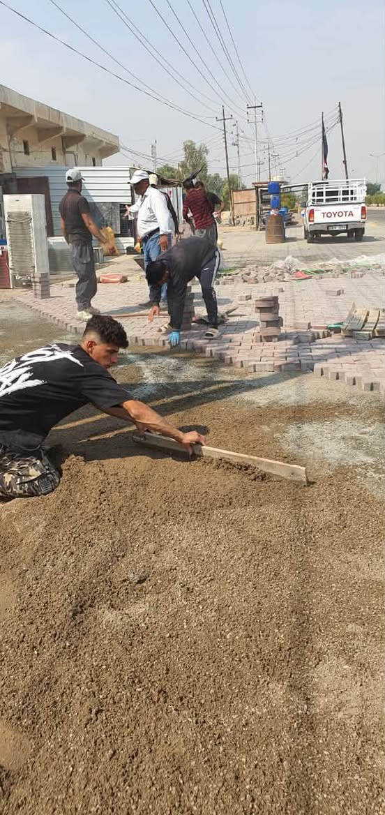 احدى اعمل 
معمل بيهارتون ديالى لإنتاج مقرنص أرضيات 
في ناحية دار السلام 
يوجد كادر خاص بالمعمل لكافة أعمال المقرنص 
—————————————-
يوفر لكم المعمل انتاج المقرنص يستخدم في أكساء الكراجات و الأرصفة و الأممرات 
بمستويات عالية جداً من الجودة
—————————————-
مستعدون لتجهيز كافة المشاريع التابعة الى المؤسسات الحكومية والمزارع والمقاولات العامة وبكميات كبيرة 
يتوفر توصيل لجميع محافظات العراق للكميات الكبيرة فقط 
—————————————-
للاستفسار والتواصل ‭***********‬ 
واتساب.                      ‭ ***********
