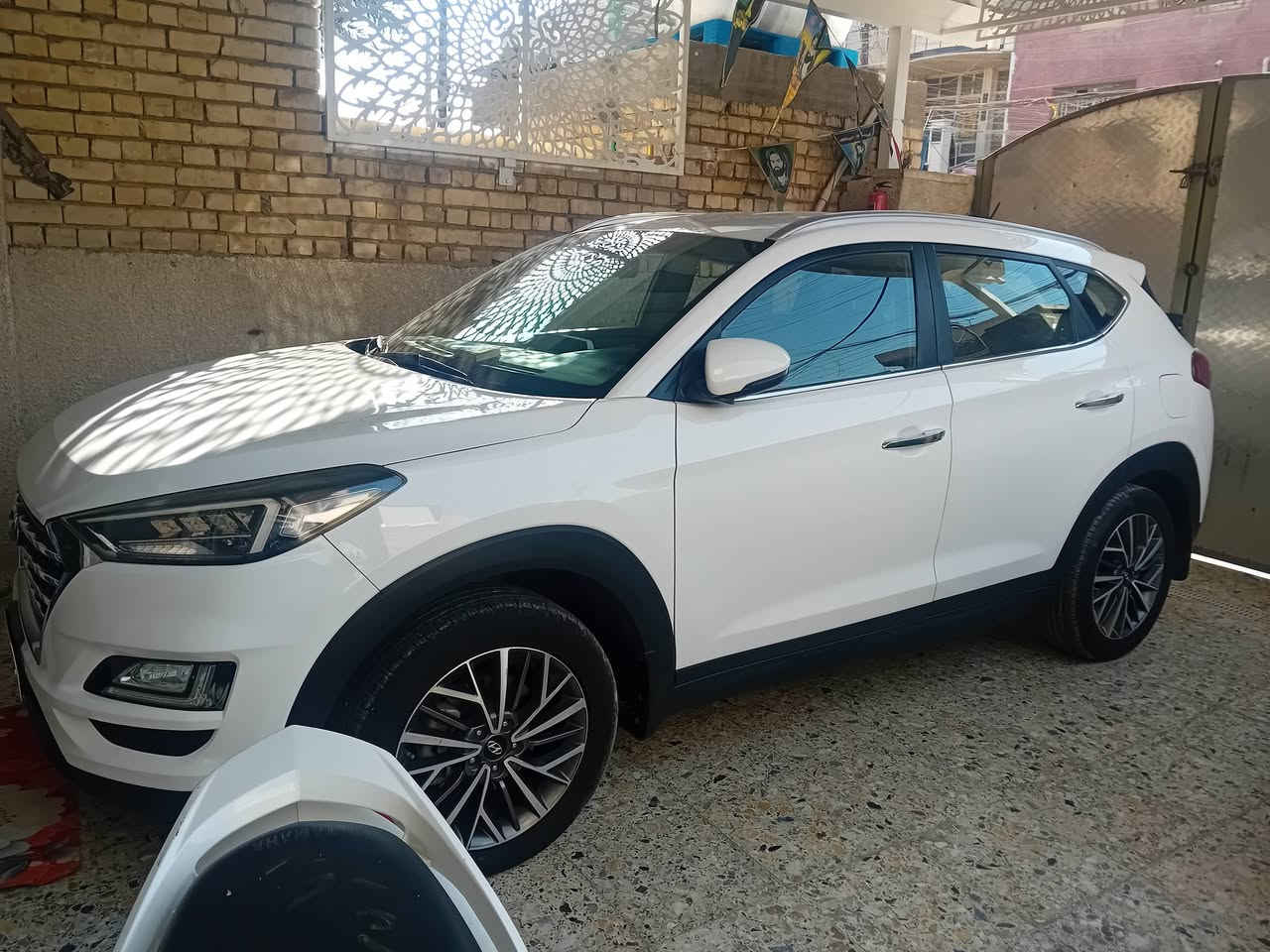 توسان خليجي كفالة من جميع النواحي مديل ٢٠١٩ فول مواصفات شركت الكاصد السيارة على وضعيت الشركة بسمي رقم بغداد جاهزة من كلشي تخم تاير جديد *********** مكاني بغداد
