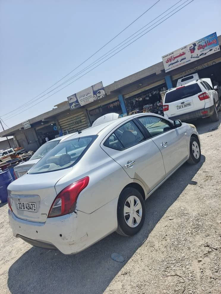 نيسان صني ٢٠١٥ بدون صبغ بيها مكانين تلاته تعديل سيارا جاهز تحويل غرامه بشرط هزا سنوي كل شيء جديد كير مكينه تبريد كلها مكفولة سعر ٨٣ و بيها مجال 
شراي يتصل *********** أربيل, العراق
