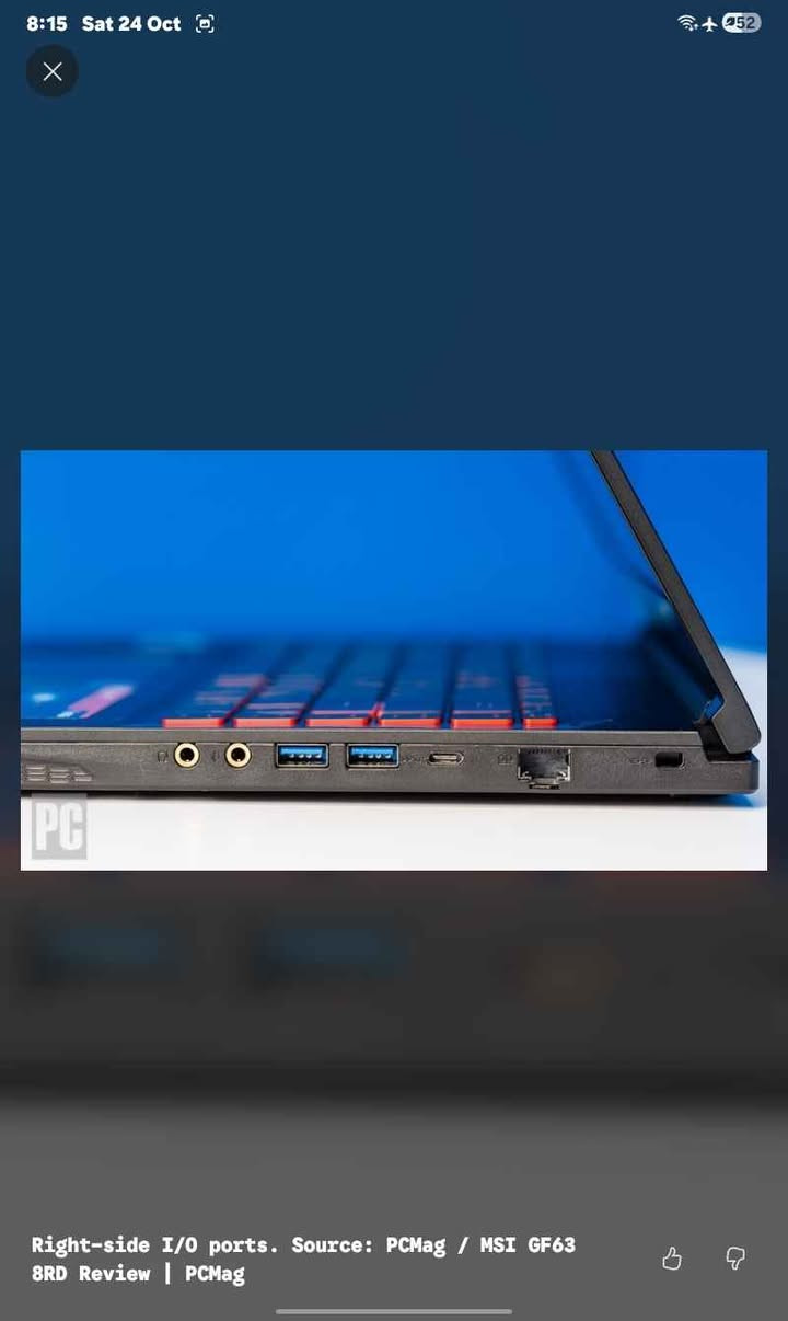MSI GF63 • RTX 3050 6GB • جديد مختوم