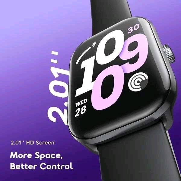 أورایمو Watch 6 Lite • شاشة ٢٫٠١ بوصة • مكالمات بلوتوث
