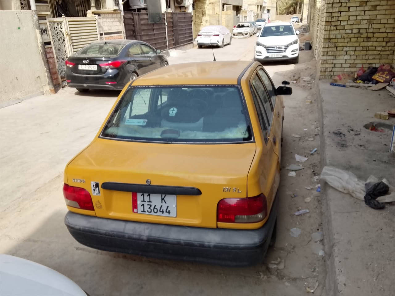 سايبه للبيع موديل 2014بسمي مصفره من كلشي جاهزه السياره من صدر من باتري جديد نوزلات جديد كامله من كلشي تريد ثلج العنوان بغداد شهداء السيديه ***********
