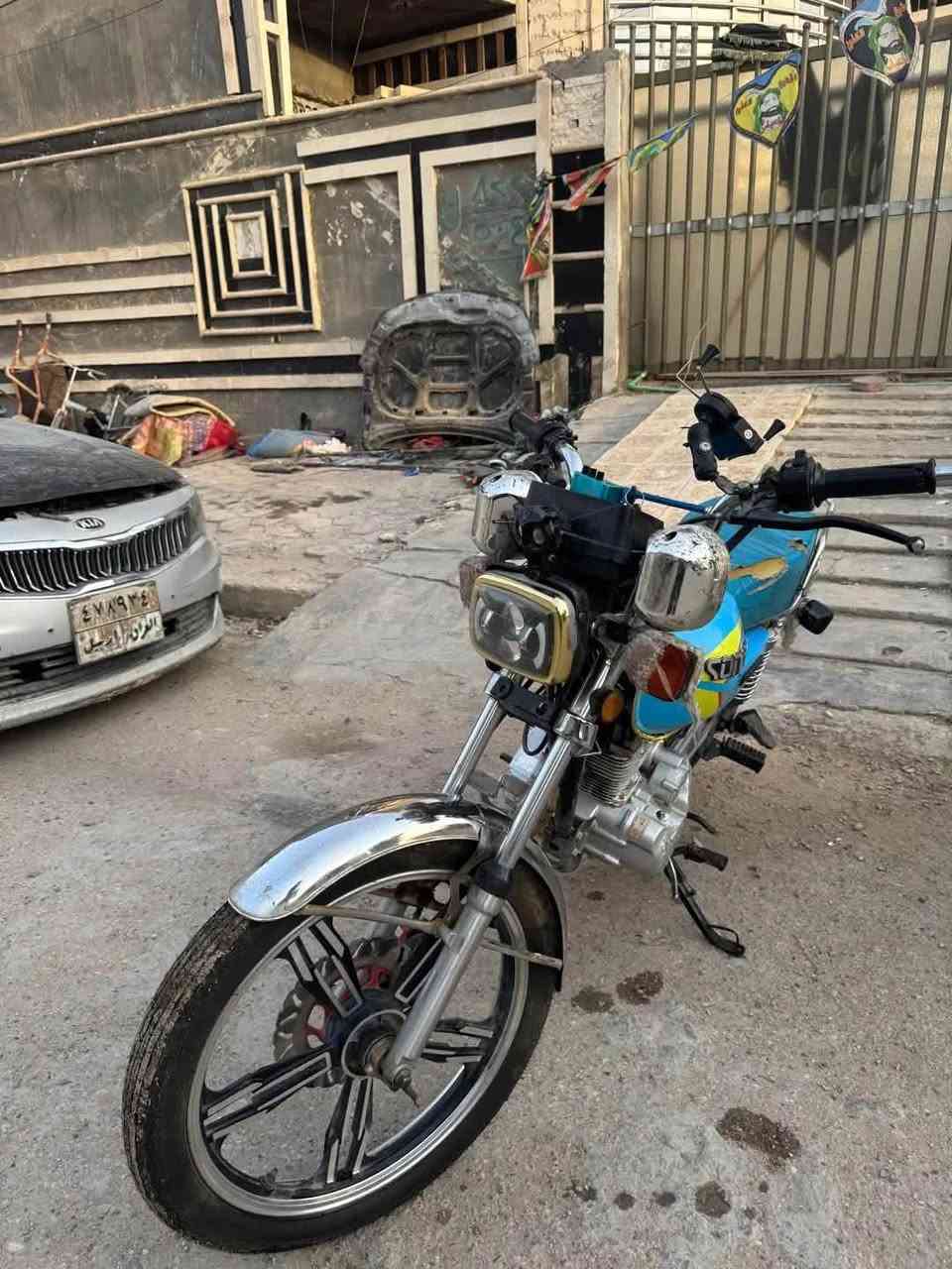 سلام عليكم دراجه سولينك موديل2024 الدراجه كلشي شغال بيها فقط يرادلها شخاطه مال سلف والدراجه اصولي اوراق موجوده السعر 550 وبيها مجال حك الجيه ***********
