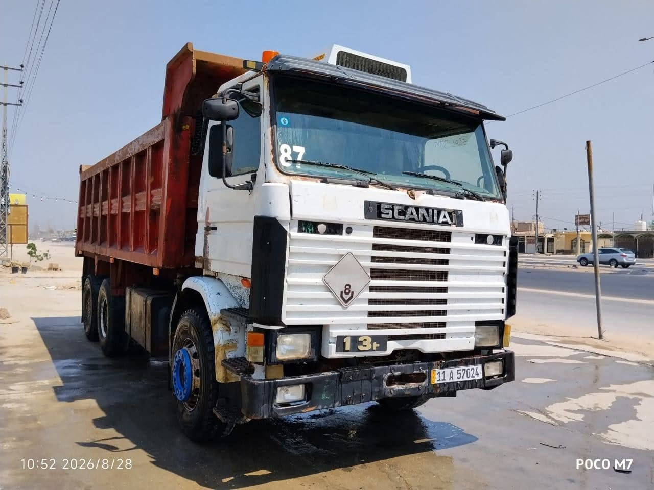 يالله سكانيه للبيع مديل 87كفاله عامه شاصي كفاله من صبغ تراي وين ميعجبك سعر 160للستفسار***********
