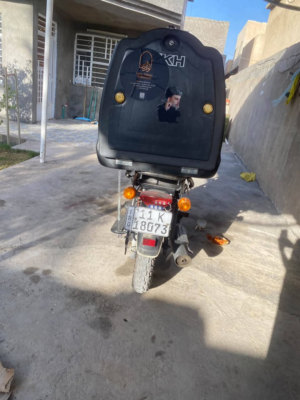 سلام عليكم بوكسر موديل 21 نازله ب22 دراجه خير من الله مكينه بلاديه وكاله شادلها برغي ممفتوح بيها لا تنقيص لاتبخير مرقم بغداد ب اسمي نقصها فقط جاملغ امامي واشاير اماميه دراجه ناعمه خير من الله. رايدها ب2و200 وبيها مجال. العنوان بغداد الدوره ***********
