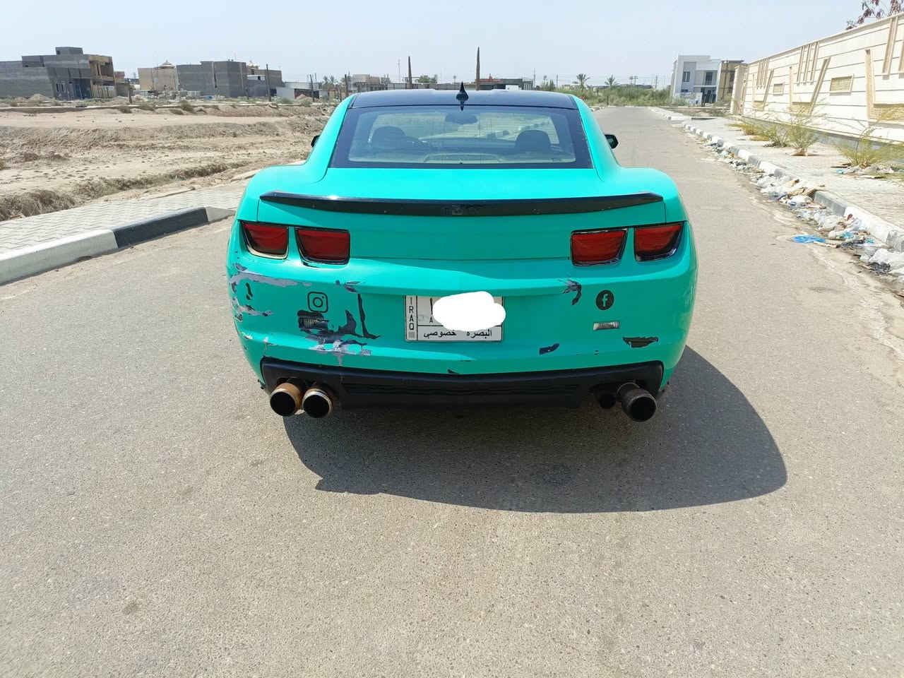 السلام عليكم كمارو للبيع موديل 2013 ماكينه 3600 رقم بصره اليف مشروع وطني سنويه منتهيه وراعيها يريد تحويل سياره مصبوغه عام تغيير لون حلو مميز شاشه كبيره كشنات كهرباء تبريد شغال العنوان البصره ***********
