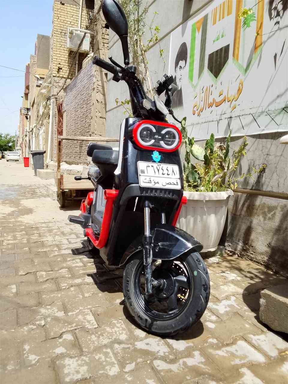 *********** دراجه نظيفه بطاريات جديدات اريد ابيعه  225
