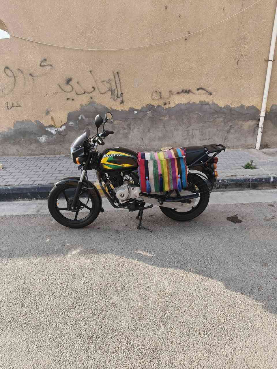 سلام عليكم دراجه بوكسر للبيع مكان كوت طشاش اتصال علي رقمو***********
