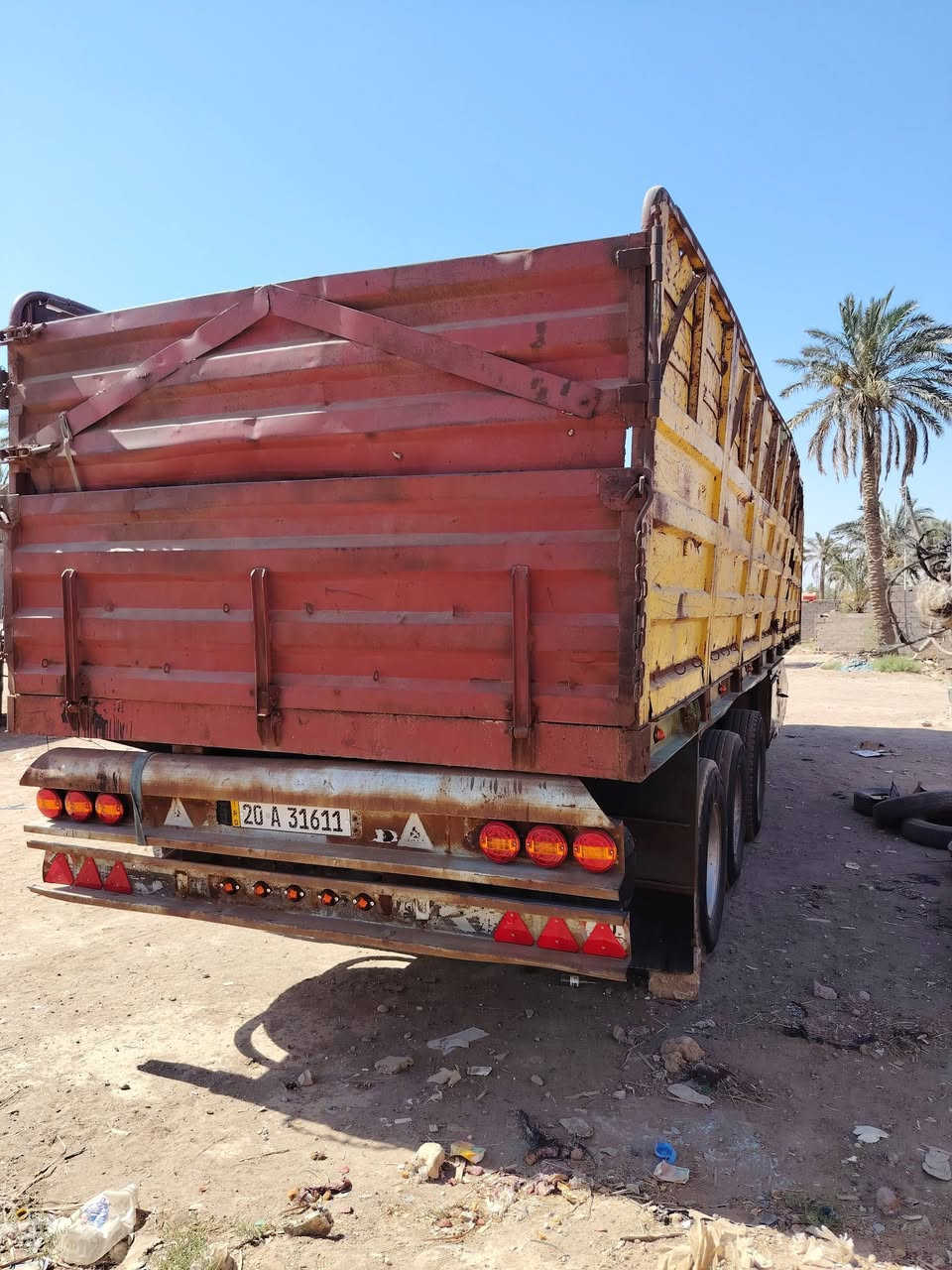 عربانه للبيع حداديه شاصي ١٦ طول  ١٢ ونص مكان بغداد الفظيليه (***********) مكلف بنشر
