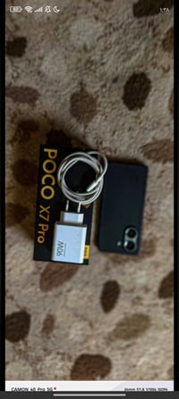 Poco X7 Pro للبيع جهاز اخو جديد ويا كامل الملحقات ذاكره512 12رام ببجي ...