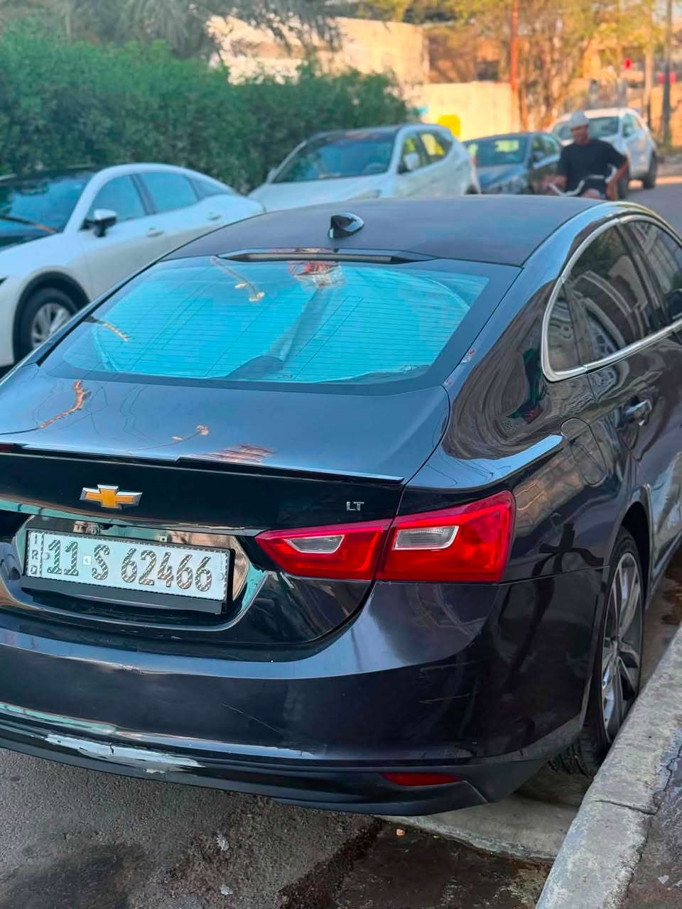 سلام عليكم ماليبو ٢٣ مواصفات Lt معروفة رقم بغداد باسمي هزة وفحص جديد وجاهزة شغل واطلع مراوس بي واي دي شعندك نزل ولفرق نقد متواجد خاص او واتساب *********** مكاني بغداد الشعب
