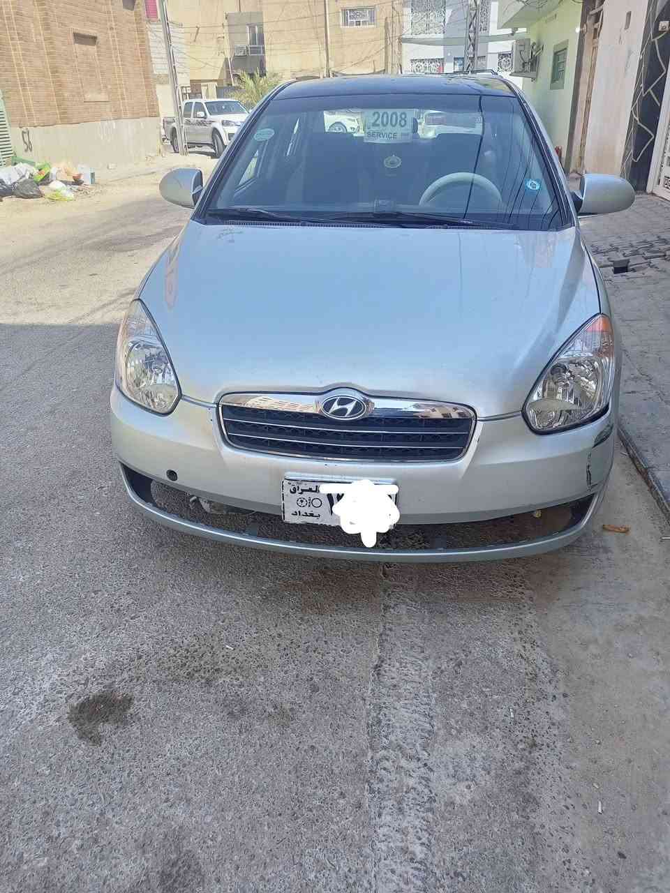 للبيع اكسنت موديل 2008 گير ومحرك 1600 مكفولات جدد تبريد جديد ثلج تخم تاير ضفيره جديدة مصبوغة عام جماليه مكفوله من ضربه قوية صاعده هزه سيارة باقي بس معامله تكملهه بغداد مالكهه يمي بالنجف ويريد مداور السعر 66 
 ***********
