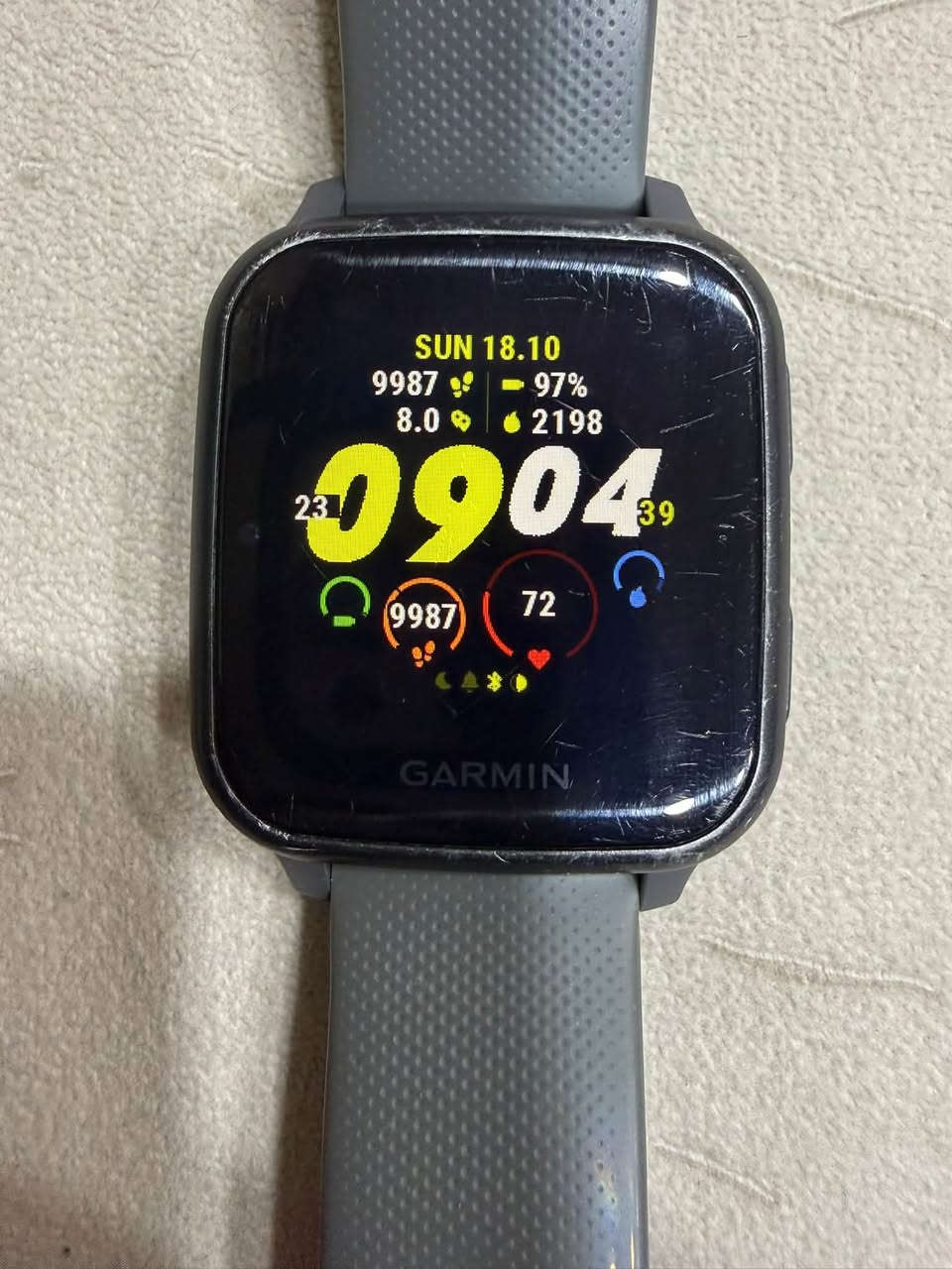 Garmin Venu Sq • كيبل شحن • مربّعة