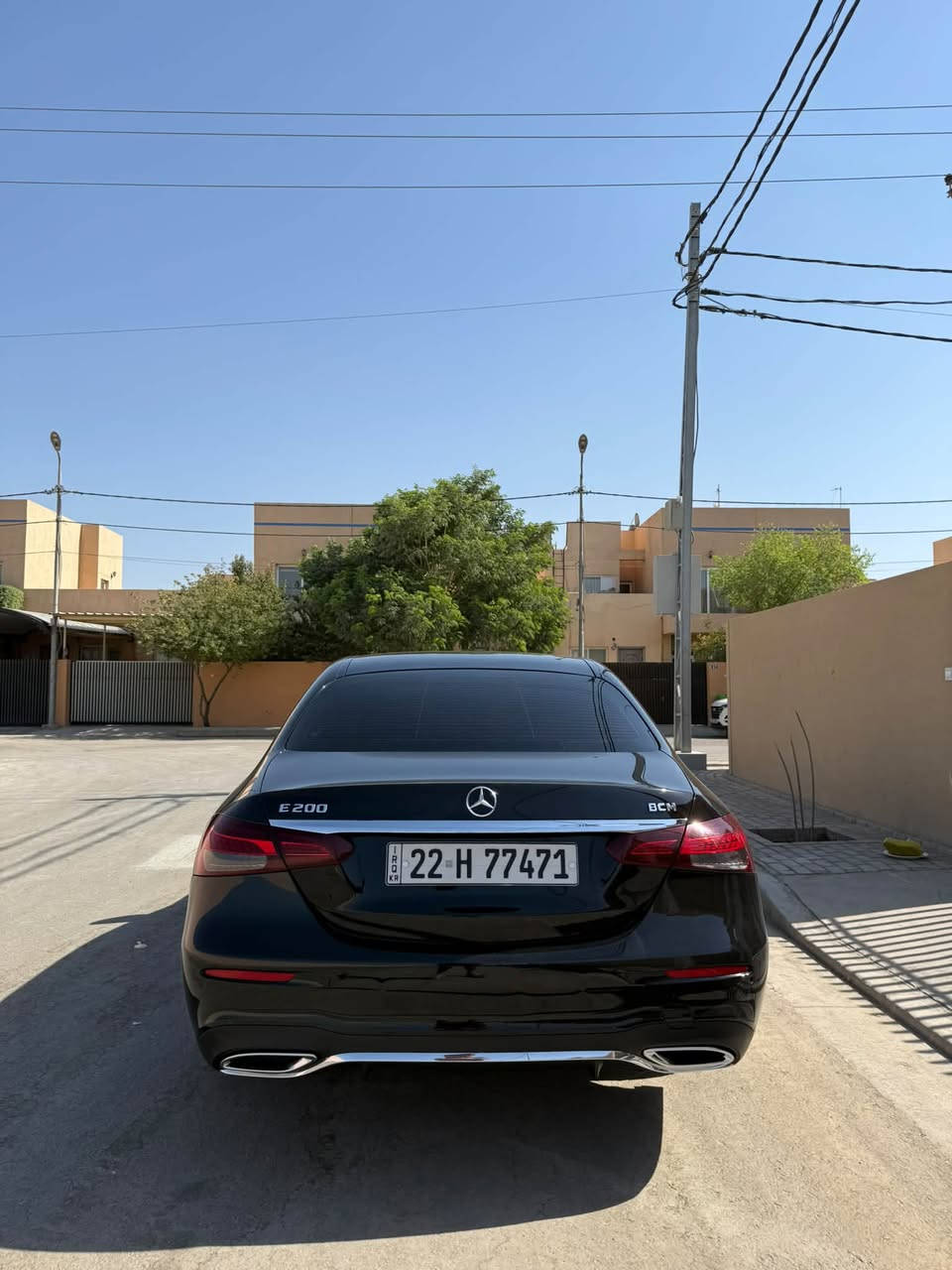 مرسيدس e200 bcm 2023  مكفوله 
موصفاته معروفه 
***********
