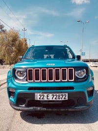 جيب رينيجيد Jeep Renegade الموديل:2020 لون: فيروزي مميز فئة: Sport موا...