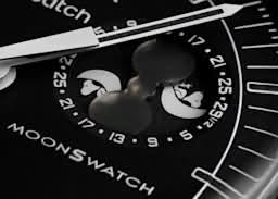 OMEGA X Swatch 

MISSION TO THE MOONPHASE - NEW MOON

متوفر وكالة ضمان سنة 

قطر 42

كوارتز 

هيكل سيراميك 

توجد خدمة توصيل 

***********
