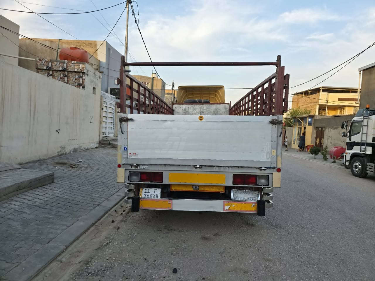 السلام عليكم للبيع هينو 2017 رقم بغداد بأسمي 80عادي سته وربع جوبلس شاصي محسن مكاني النجف الاشرف السعر 340 رقم ***********
