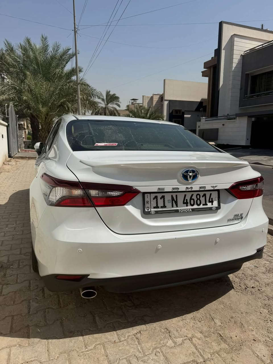 كامري ٢٠٢٤ Gle  فول موصفات وكالة عبد اللطيف مكفولة من الصبغ والتبديل فقط بارد بسيط بالباب الامامي والخلفي رقم بغداد ماشية ٤٠ الف جديدة جداً بحالة الوكالة بعدها السعر ٢٣٥ التواصل ***********
