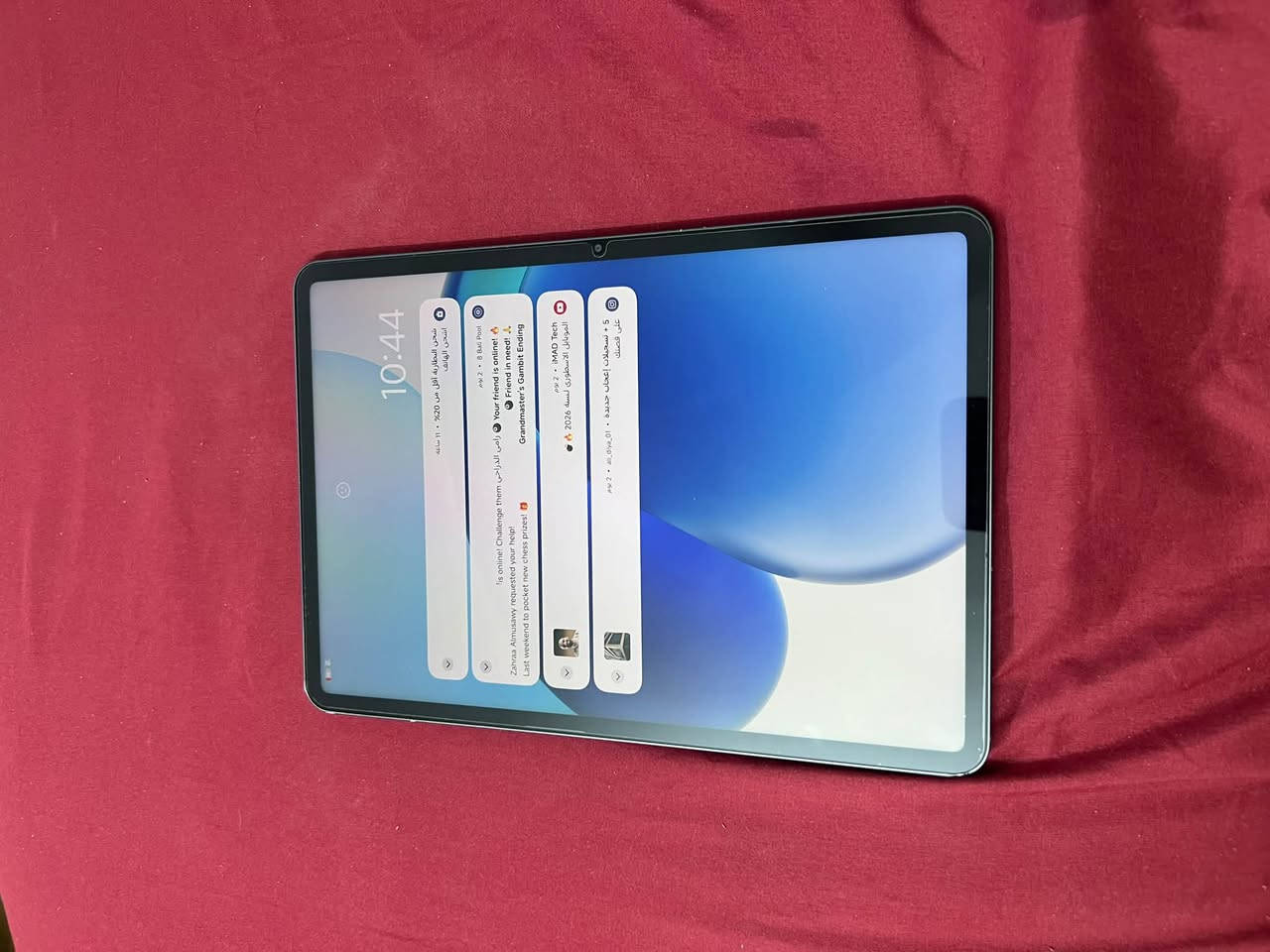 السلام عليكم
للبيع

شاومي باد 7 

المواصفات : 
معالج: Snapdragon7+ Gen3
عشوائية 12 
شاشة 144 هرتز
4 سماعات ستيريو 
بطارية 8850 ميلي أمبير 
الجهاز نظيف %85
استخدام  6 اشهر فقط دراسه مع الكرتونة
يدعم 90 فريم في بوبجي
العنوان بغداد 
السعر 400 الف 
للتواصل

***********
