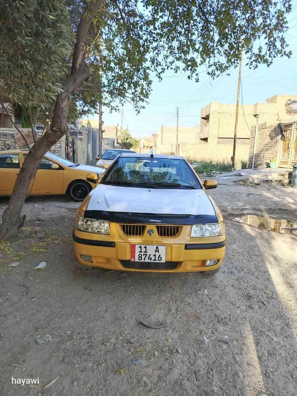 سلام عليكم سمند موديل 2011 للبيع سياره حلوه خيرمن الله مكينه جديده كير فرنسي تبريد عوزه بس غاز مصفره غرامات وهيئه هزه بعد اله شهرين تسقط سعر 27 وبيه مجال شي بسيط رقمي *********** موجود واتساب او اتصال ودلل
