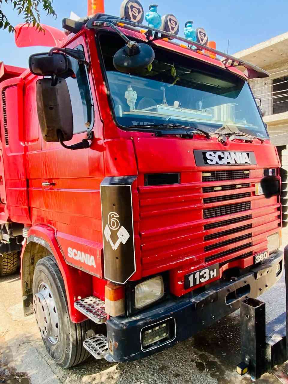 قلاب سكانيا 113 للبيع موديل 95 رقم اربيل لا نفخ ولاصرف  شرط محرك كير تايرات جديد حصة كاز بيها رقم التلفون ***********سنوية إلى 2029

