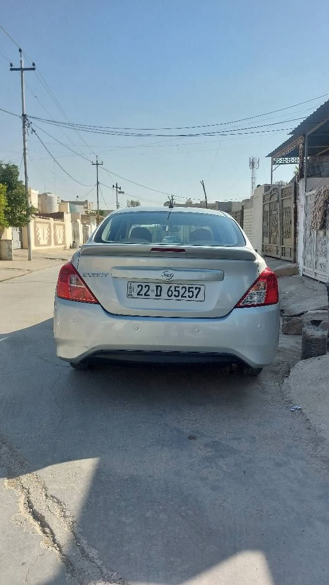 نيسان صني هندي بليتة زركة موديل 2️⃣0️⃣2️⃣0️⃣  يدا نيكل حساس خلفي سباريدر خلفي بلاد رقم اربيل السيارة  رقم دوليه سنويه و هزاه الحد 3️⃣0️⃣على وضع شركه اسبير مانزل تبريد صني معرف ❄️ مكفولة من الصبغ و ظربه فقط بي رصعنين فقط بل فحص السيارة كاملة وجاهزة من كلشي مابيها نقص برغي رقم جديد دولي و سنويه جديد بي كوبون بانزين ماشي 1️⃣1️⃣2️⃣الف  قابل الزياده سعر 1️⃣0️⃣2️⃣ بي مجال مابيع سيار جاهز مالبيت موبايل*********** كركوك, العراق
