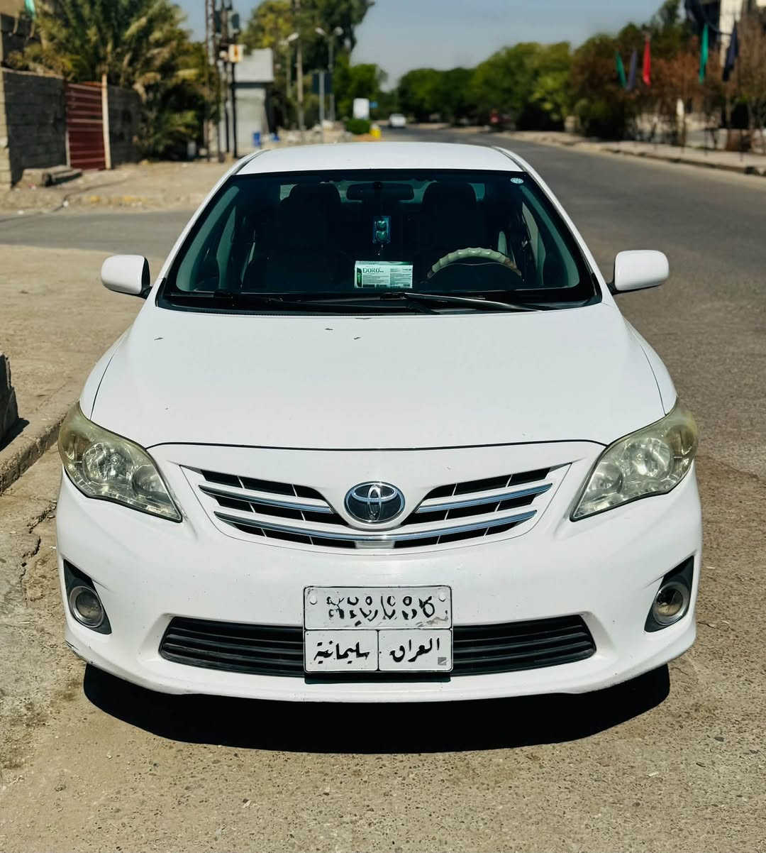 تويوتا كورولا 2013  مال بيت وجديدة بمعنى الكلمة 🚗
السلام عليكم اخواني 

للبيع كورولا 2013 بيضة
 (اللون المرغوب والنظيف) 
السيارة مال بيت ومن إيد وحدة

المواصفات والنظافة :

🔹 المكينة والكير : بشرط الفحص
 والضمان (من الدعامية للدعامية) ⚙️💯

🔹 الداخل : كشنات جلد بلادي نظيفة جداً ودواخل 

🔹 التايرات : طقم تايرات جديد كامل 🛞

🔹 الرقم سيارة : السليمانية 

🔺سيارة باسمي شخصي 

💵 لمعرفة السعر علق في تعليقات رقم ( 2 )سوف يتم رد عليكم خلال مدة محددة ⏳

ملاحظة : السنوية منتهية صارلها سنة ومصاريفها مخصومة من السعر والشراي المكتفي ما نختلف وياه بالمعاملة 

السيارة حبة عين وما محتاجة برغي واحد تشغل وتتوكل وتدعيلي 

مكاني : كركوك 

📞 للاستفسار ومعرفة تفاصيل  ***********
